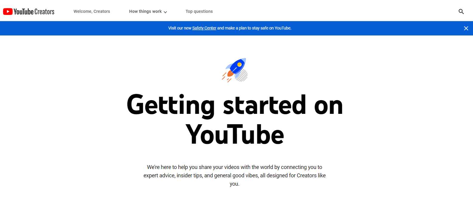 youtube creator signup