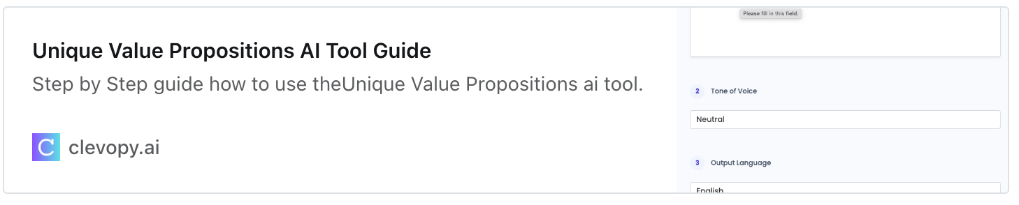 unique value
